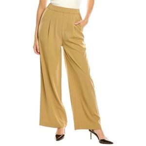 Modern Citizen Tan Wide Leg Pants Elastic Waist Size Small